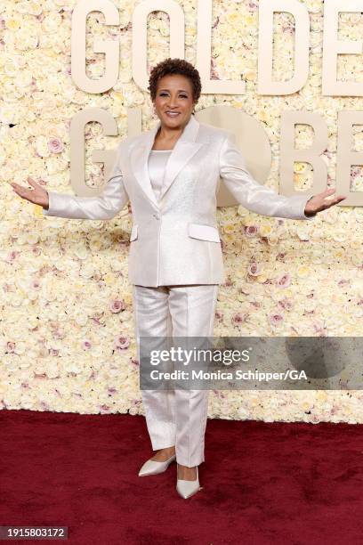 Wanda Sykes attends the 81st Annual Golden Globe Awards at The Beverly Hilton on January 07, 2024 in Beverly Hills, California.