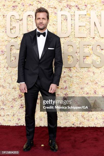 Gabriel Macht attends the 81st Annual Golden Globe Awards at The Beverly Hilton on January 07, 2024 in Beverly Hills, California.
