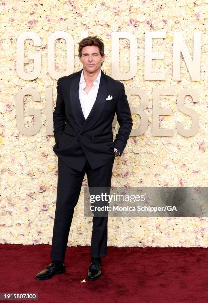 James Marsden attends the 81st Annual Golden Globe Awards at The Beverly Hilton on January 07, 2024 in Beverly Hills, California.