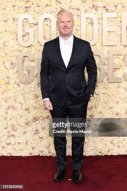 Jim Gaffigan attends the 81st Annual Golden Globe Awards at The Beverly Hilton on January 07, 2024 in Beverly Hills, California.