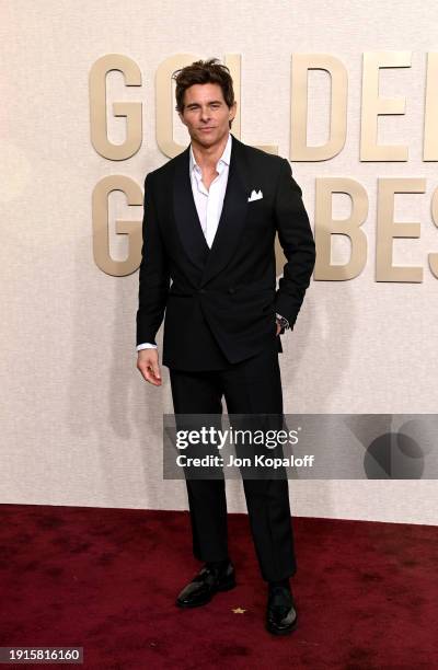 James Marsden attends the 81st Annual Golden Globe Awards at The Beverly Hilton on January 07, 2024 in Beverly Hills, California.