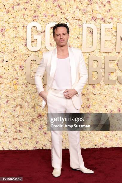 Andrew Scott attends the 81st Annual Golden Globe Awards at The Beverly Hilton on January 07, 2024 in Beverly Hills, California.