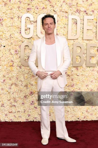 Andrew Scott attends the 81st Annual Golden Globe Awards at The Beverly Hilton on January 07, 2024 in Beverly Hills, California.