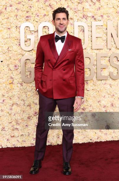 John Krasinskiattends the 81st Annual Golden Globe Awards at The Beverly Hilton on January 07, 2024 in Beverly Hills, California.