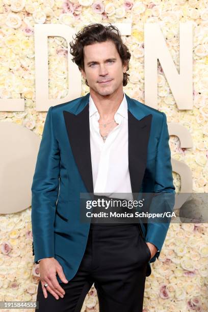 Matt Bomer attends the 81st Annual Golden Globe Awards at The Beverly Hilton on January 07, 2024 in Beverly Hills, California.