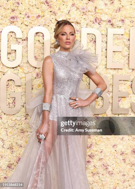 Kate Beckinsale attends the 81st Annual Golden Globe Awards at The Beverly Hilton on January 07, 2024 in Beverly Hills, California.