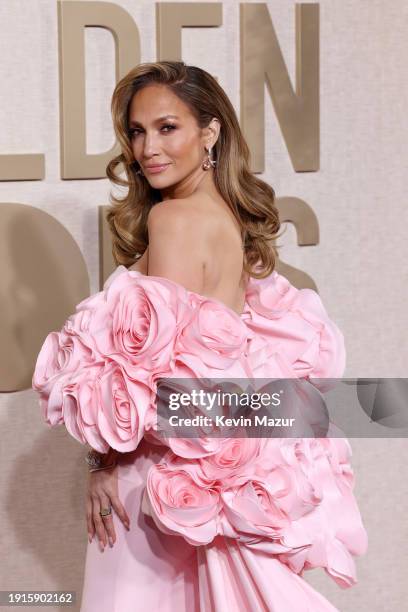 Jennifer Lopez attends the 81st Annual Golden Globe Awards at The Beverly Hilton on January 07, 2024 in Beverly Hills, California.