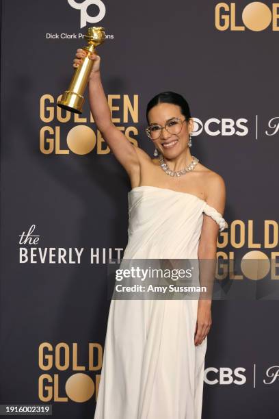 Ali Wong, winner of the Best Performance by an Actress, Limited Series, Anthology Series or a Motion Picture Made for Television award for "Beef"...