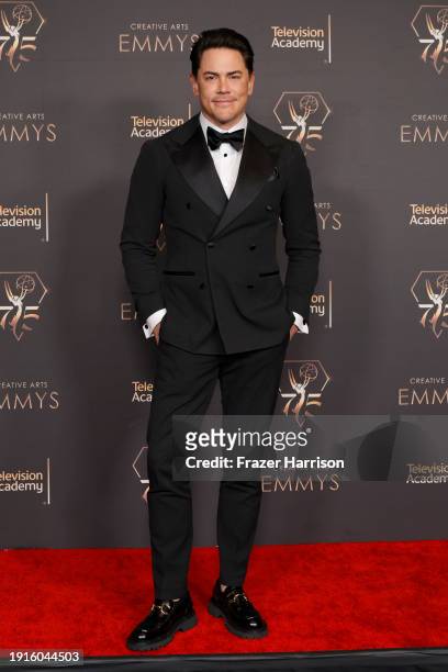 Tom Sandoval attends the 2024 Creative Arts Emmys at Peacock Theater on January 07, 2024 in Los Angeles, California.