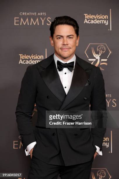 Tom Sandoval attends the 2024 Creative Arts Emmys at Peacock Theater on January 07, 2024 in Los Angeles, California.