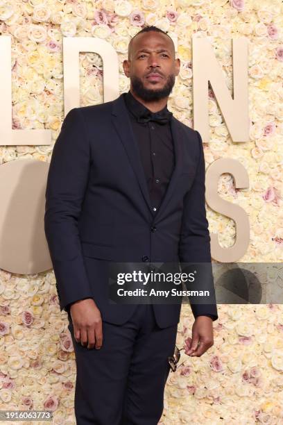 Marlon Wayans attends the 81st Annual Golden Globe Awards at The Beverly Hilton on January 07, 2024 in Beverly Hills, California.