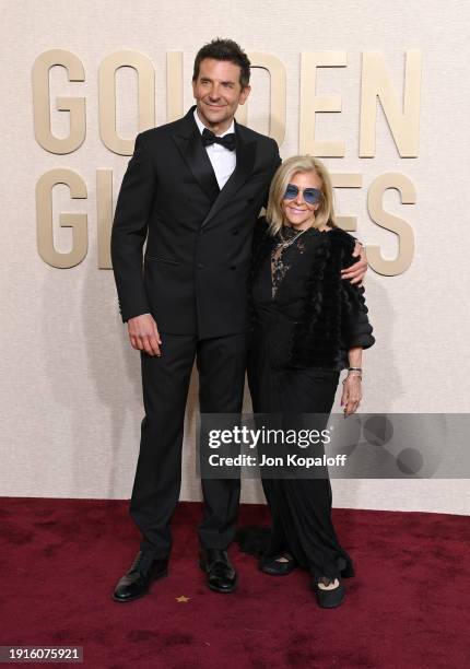 Kate Capshaw and Steven Spielberg attend the 81st Annual Golden Globe Awards at The Beverly Hilton on January 07, 2024 in Beverly Hills, California.