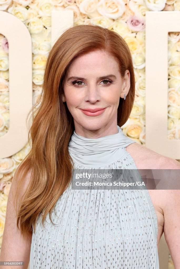 Sarah Rafferty Street Sarah Rafferty attends the 81st Annual Golden Globe Awards at The ...