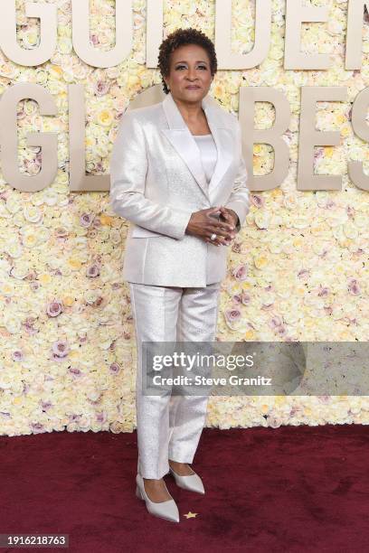 Wanda Sykes attends the 81st Annual Golden Globe Awards at The Beverly Hilton on January 7, 2024 in Beverly Hills, California.