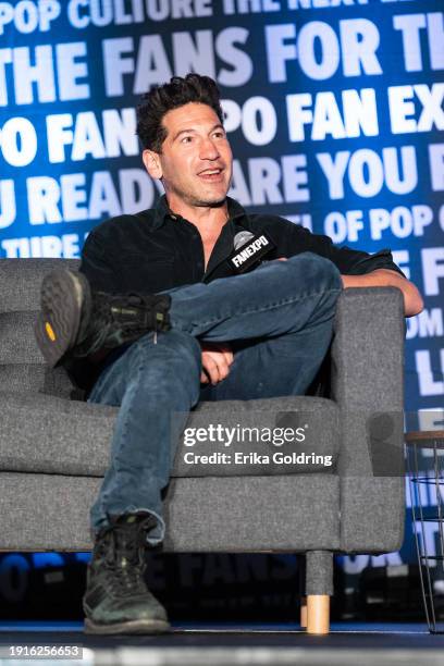 Jon Bernthal attends 2024 FAN EXPO New Orleans at Ernest N. Morial Convention Center on January 07, 2024 in New Orleans, Louisiana.