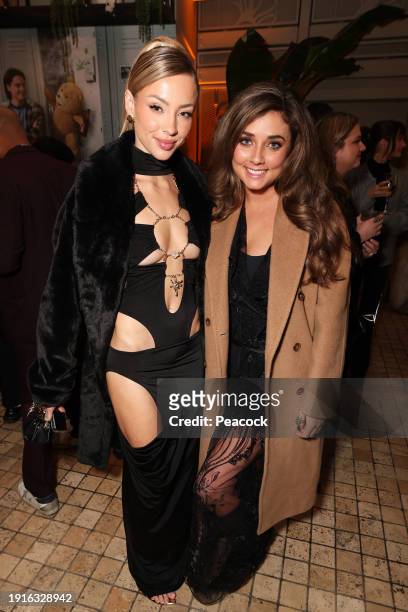 Ted Premiere" -- Pictured: Charly Jordan, Georgia Whigham at Alma at The Grove on January 10, 2024 --