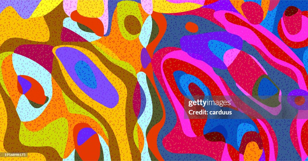 Abstract Popart Background High-Res Vector Graphic - Getty Images