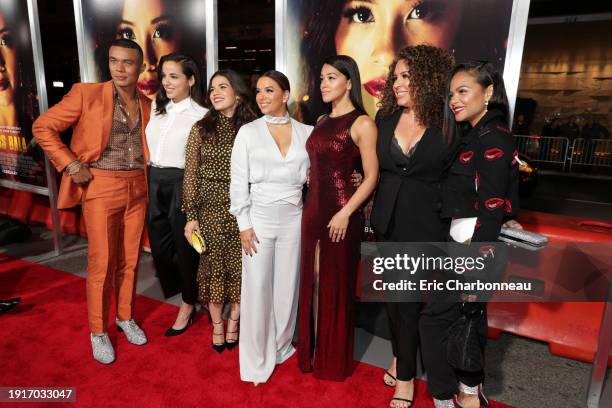 January 30, 2019- Ismael Cruz Cordova, Cristina Rodlo, America Ferrera, Eva Longoria, Gina Rodriguez, Diana Maria Riva and Christina Milian seen at...