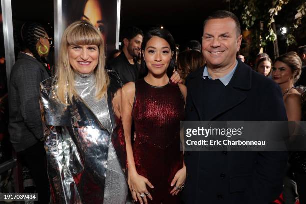 January 30, 2019- Catherine Hardwicke, Director/Executive Producer, Gina Rodriguez and Kevin Misher, Producer, seen at Columbia Pictures presents the...