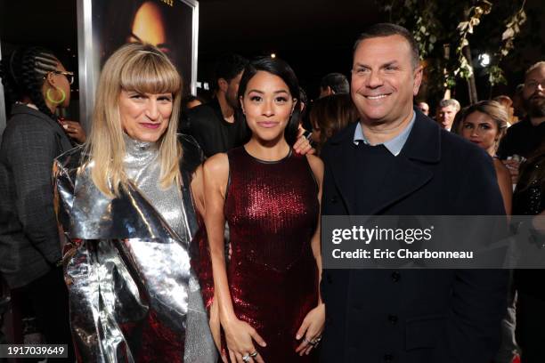 January 30, 2019- Catherine Hardwicke, Director/Executive Producer, Gina Rodriguez and Kevin Misher, Producer, seen at Columbia Pictures presents the...
