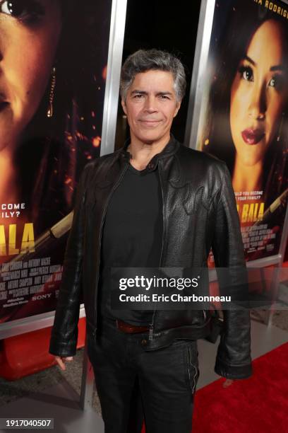 January 30, 2019- Esai Morales seen at Columbia Pictures presents the World Premiere of MISS BALA at Regal L.A. Live