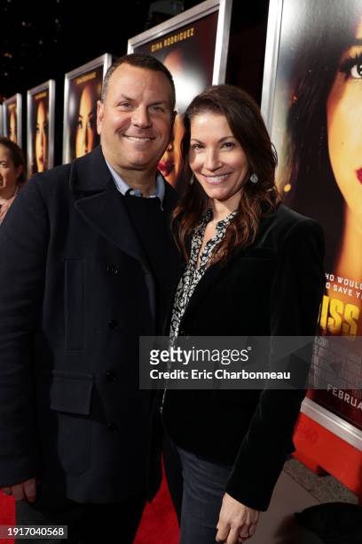 January 30, 2019- Kevin Misher, Producer, and Danielle Misher seen at Columbia Pictures presents the World Premiere of MISS BALA at Regal L.A. Live