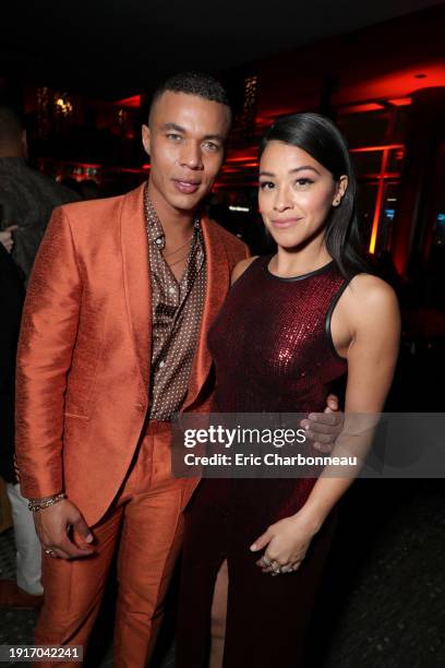 January 30, 2019- Ismael Cruz Cordova and Gina Rodriguez seen at Columbia Pictures presents the World Premiere of MISS BALA at Regal L.A. Live