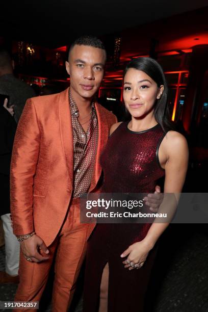 January 30, 2019- Ismael Cruz Cordova and Gina Rodriguez seen at Columbia Pictures presents the World Premiere of MISS BALA at Regal L.A. Live