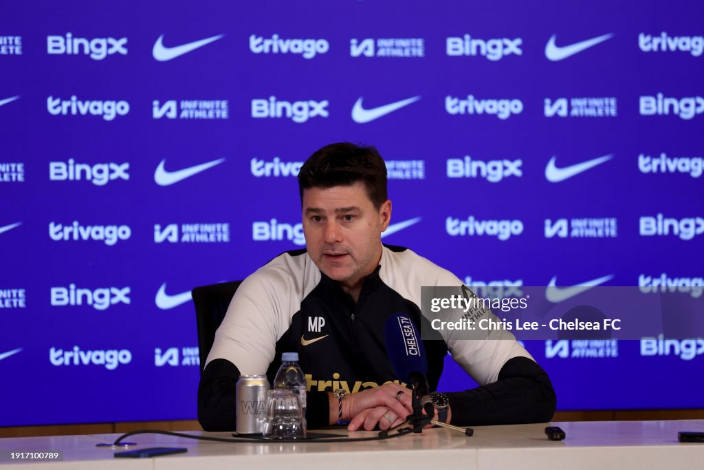 Chelsea Training Session And Press Conference