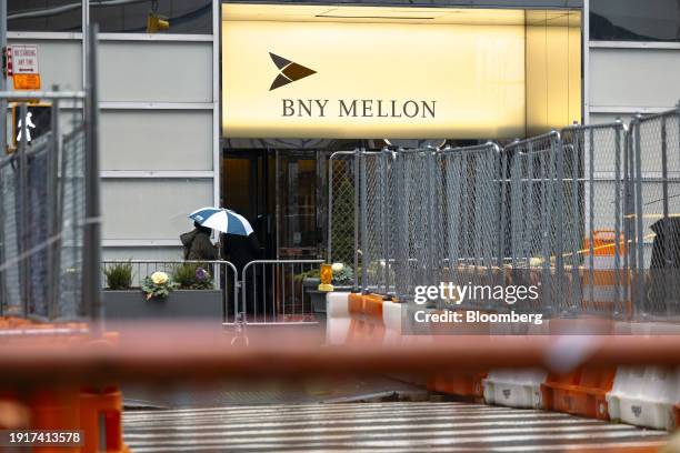 Mellon office building in New York, US, on Thursday, Dec. 28, 2023. Bank of New York Mellon Corp. Is scheduled to release earnings figures on January...