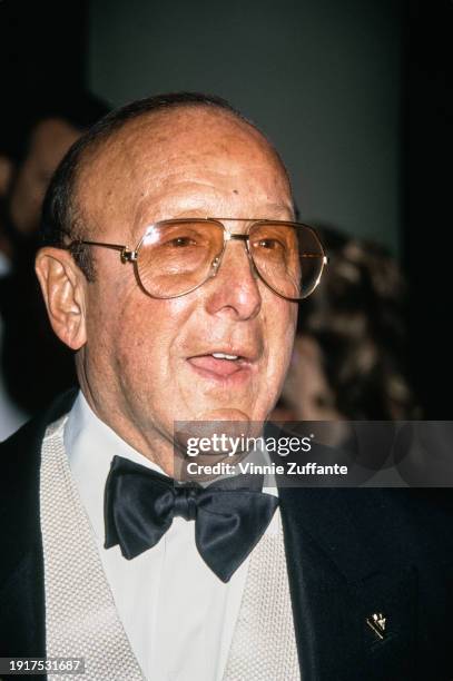 American music executive Clive Davis attends the 10th Annual American Cinema Awards, held at the Beverly Hilton Hotel in Beverly Hills, California,...