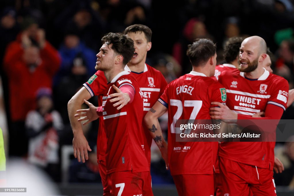 Middlesbrough v Chelsea - Carabao Cup Semi Final First Leg