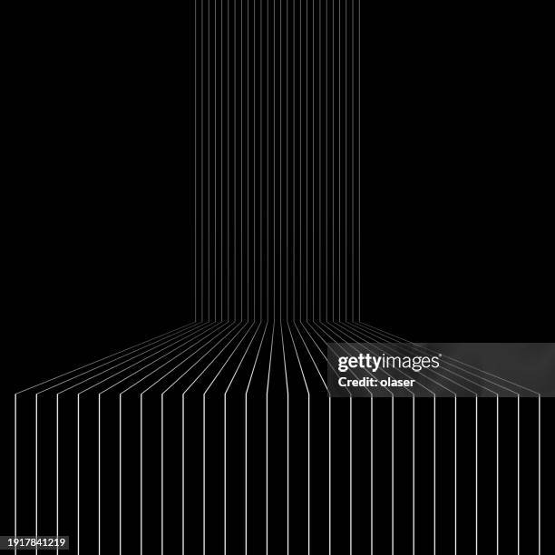 parallel stripes, passing a corner - wall corner stock illustrations