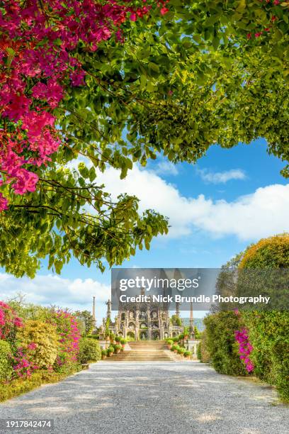 isola bella, italy. - lake maggiore stock pictures, royalty-free photos & images
