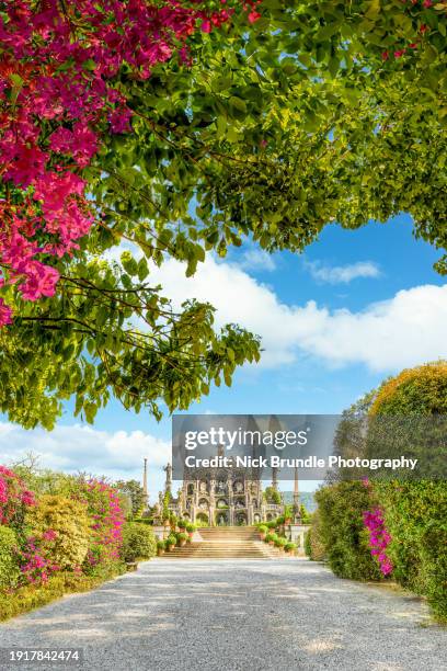 isola bella, italy. - palace stock pictures, royalty-free photos & images