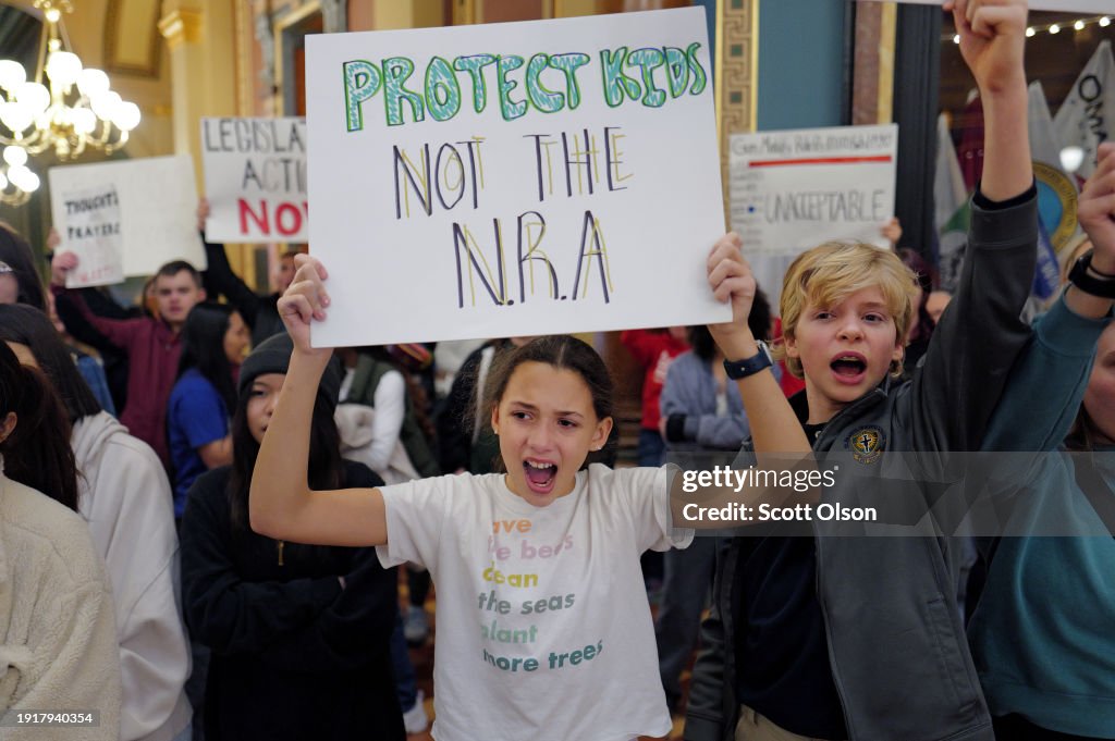 March For Our Lives Rallies At Iowa State Capitol After School Shooting