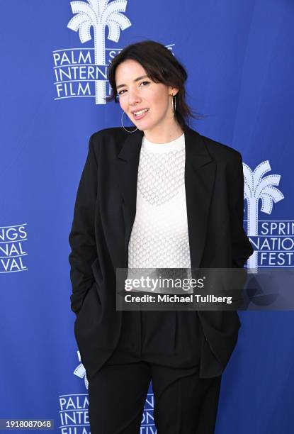 Filmmaker Lila Aviles attends the Best International Feature Film Panel at the 35th annual Palm Springs International Film Festival at Annenberg...