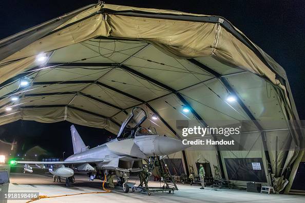 UK And US Launch Strikes On Yemen's Houthis UK And US Launch Strikes On Yemen's Houthis