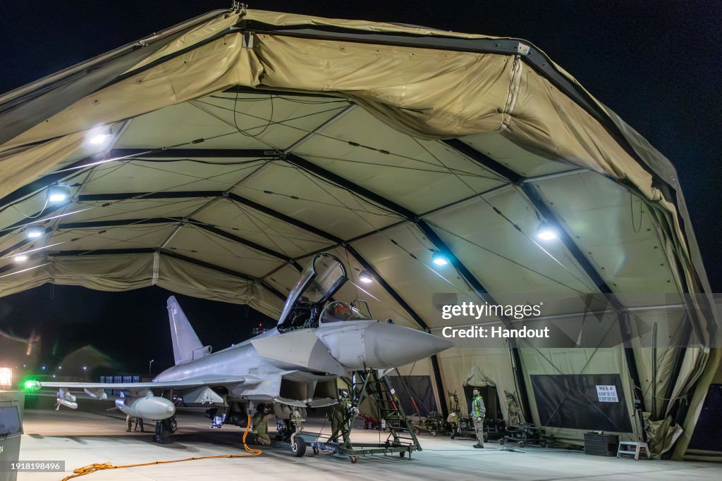 UK And US Launch Strikes On Yemen's Houthis