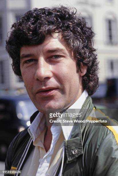 British actor Gareth Hunt , circa 1977. Hunt is best known for his roles as Frederick Norton in Upstairs, Downstairs and Mike Gambit in The New...