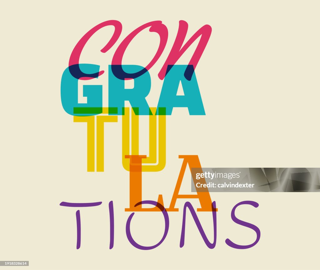 Positive Text Message Design High-Res Vector Graphic - Getty Images