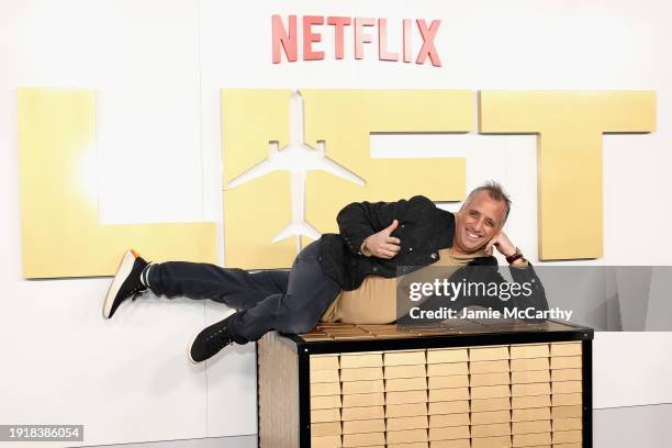 Joe Gatto attends the Netflix's "Lift" World Premiere at Jazz at Lincoln Center on January 08, 2024 in New York City.
