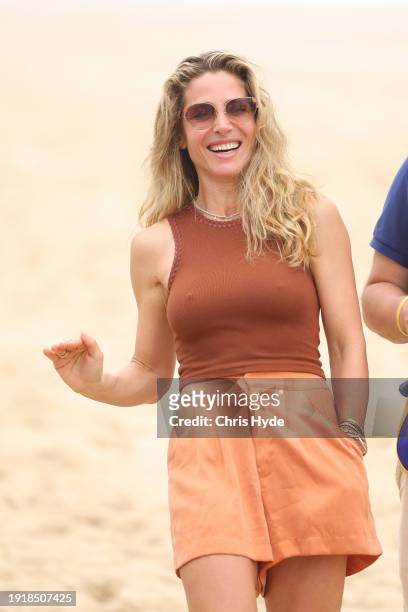 Elsa Pataky attends the Magic Millions Barrier Draw on January 09, 2024 in Gold Coast, Australia.
