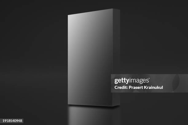 black box isolated on black - halloween poster stock pictures, royalty-free photos & images