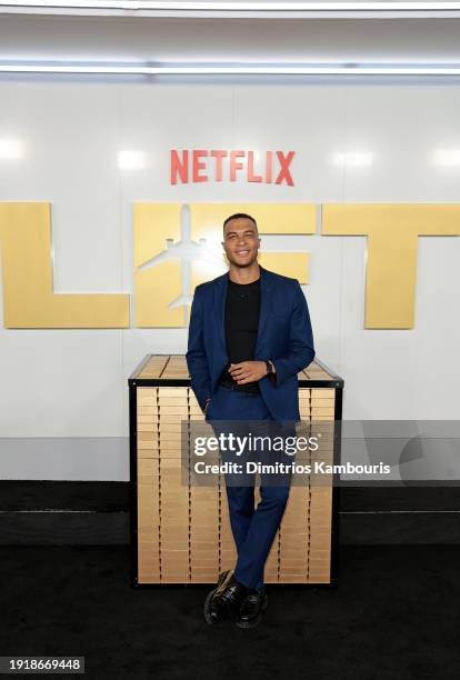 Dale Moss attends Netflix's LIFT Premiere Event at Jazz at Lincoln Center in New York City on January 08, 2024 in New York City.