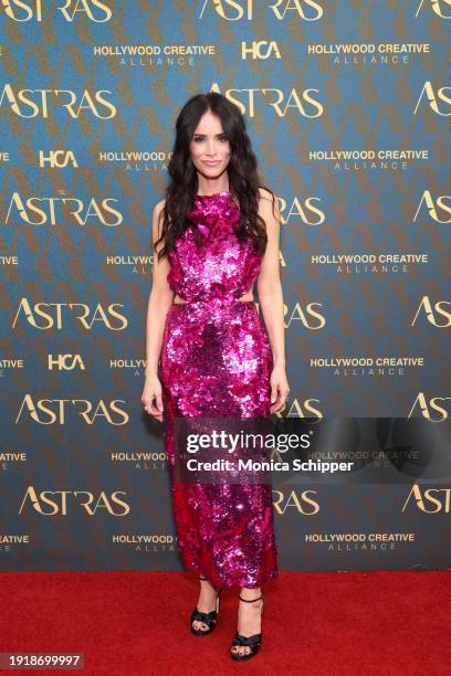 Abigail Spencer attends the 2024 Astra TV Awards at Millennium Biltmore Hotel Los Angeles on January 08, 2024 in Los Angeles, California.
