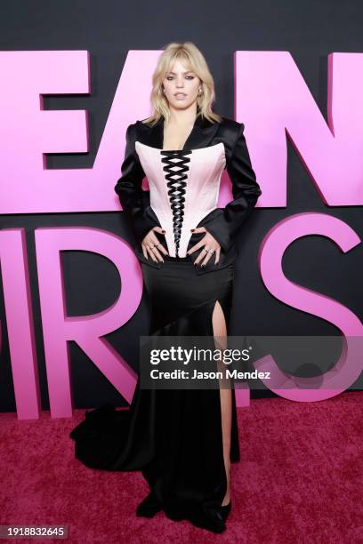 Reneé Rapp attends the Global Premiere of "Mean Girls" at the AMC Lincoln Square Theater on January 08 in New York, New York.