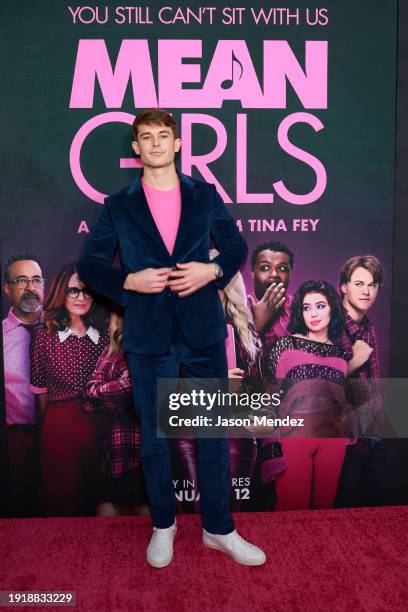 Brian Altemus attends the Global Premiere of "Mean Girls" at the AMC Lincoln Square Theater on January 08 in New York, New York.