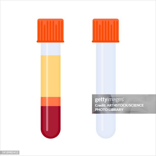 blood plasma, conceptual illustration - chemistry lab stock illustrations