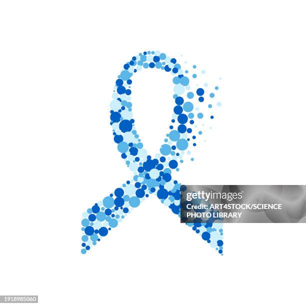 prostate cancer, conceptual illustration - november stock illustrations